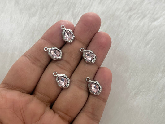 Luxury Charms (AGWS371) (5 Pcs) (15 mm)