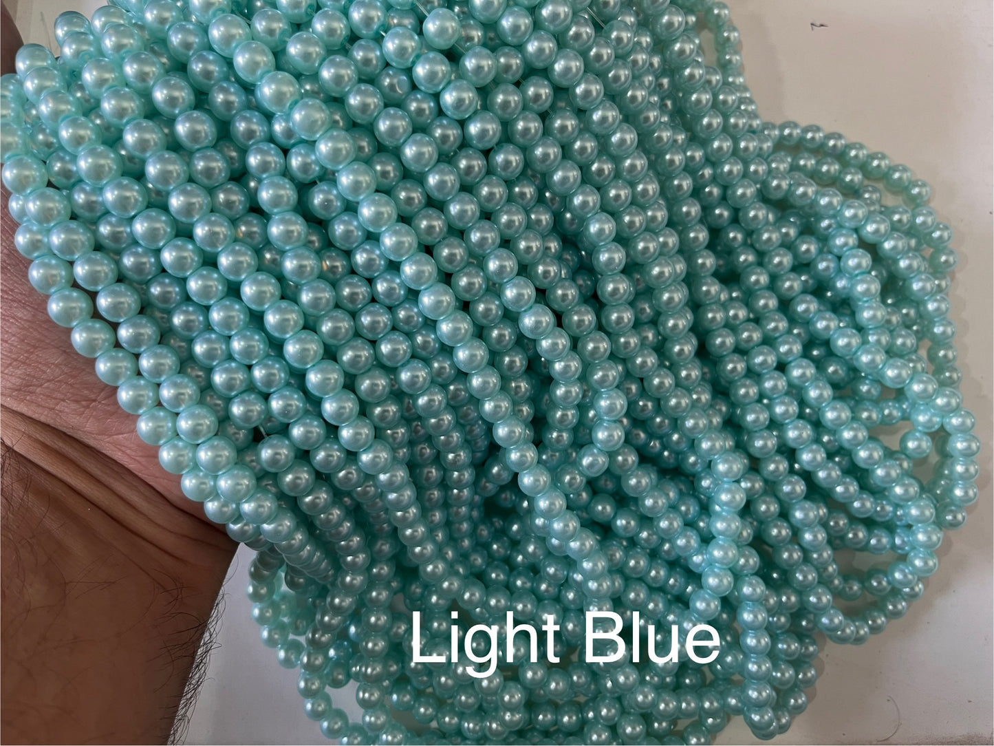 Imported Glass Pearls (8 mm)