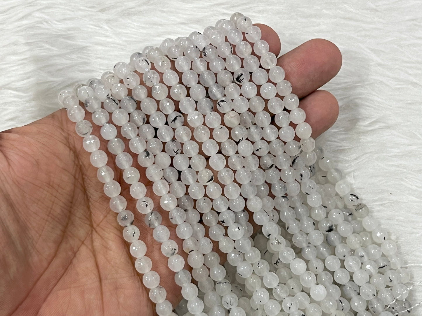 Onyx Beads (6 mm) (65 Beads Approx)