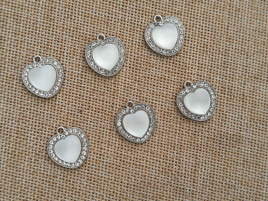 Luxury Charms (AGWS161) (15 mm) (5 Pcs)