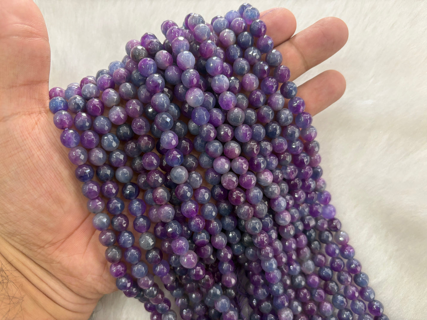 Onyx Beads (8 mm) (48 Beads Approx)
