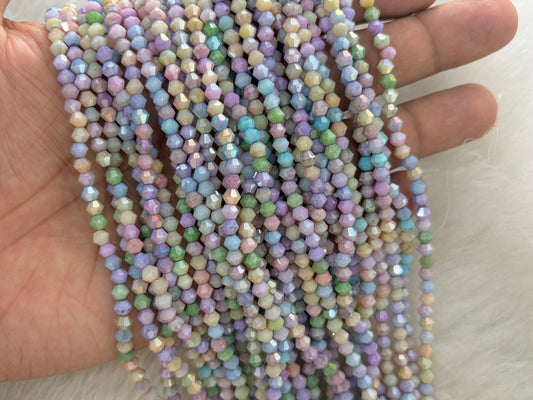 Fancy Crystal Beads (4 mm)