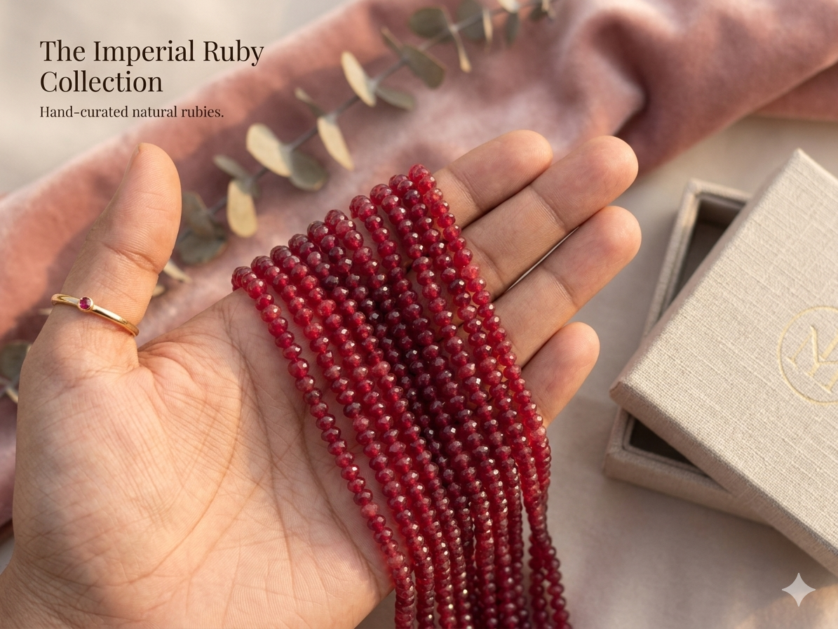 Semi-Precious Crystal Beads (6 mm)