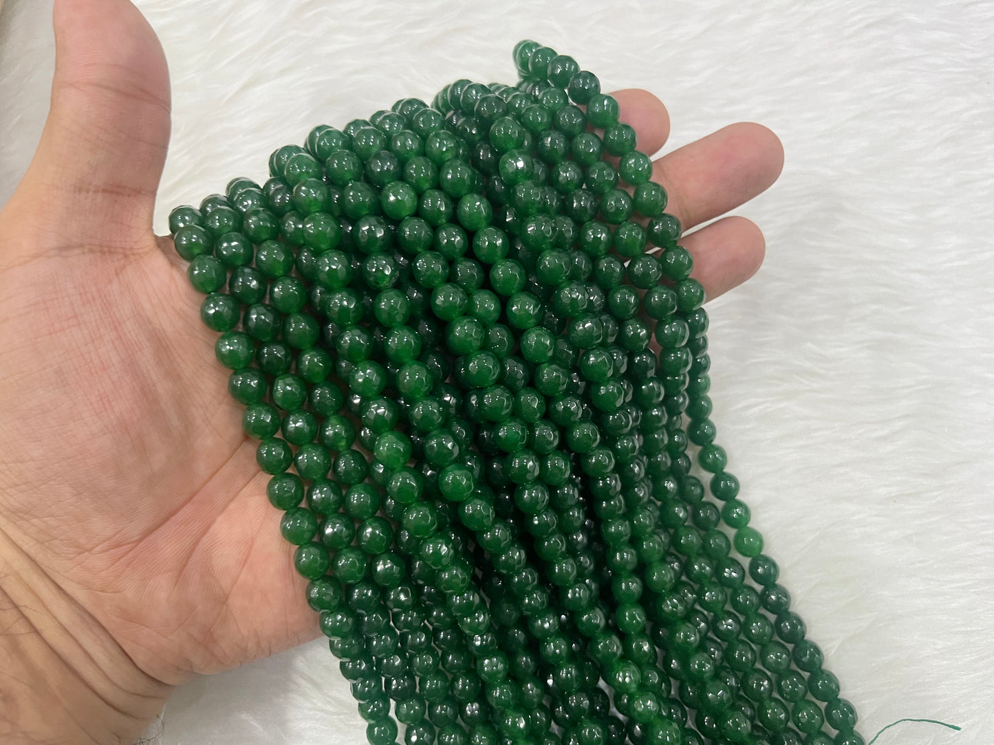 Onyx Beads (8 mm) (48 Beads Approx)