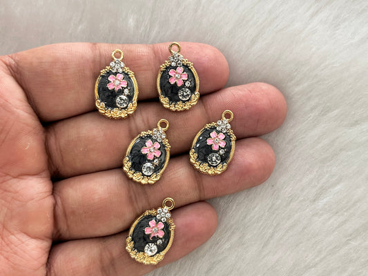 Luxury Charms (AGWS320) (5 Pcs) (20 mm)