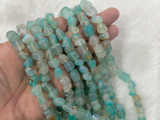 Madagascar Agates (9x13 mm) (37 Beads approx)