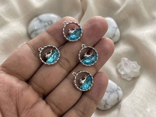 Luxury Charms (AGWS346) (5 Pcs) (18 mm)