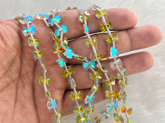 Fancy Beads (Bow) (49 Pcs) (8 mm)