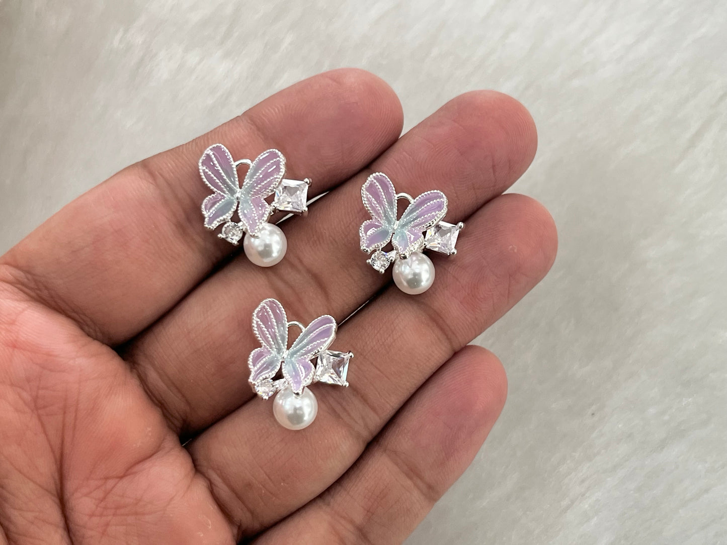 Luxury Charms (AGWS281) (5 Pcs) (18 mm)