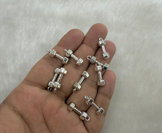Dumbell Charms (10 Pcs packet)(DC02)