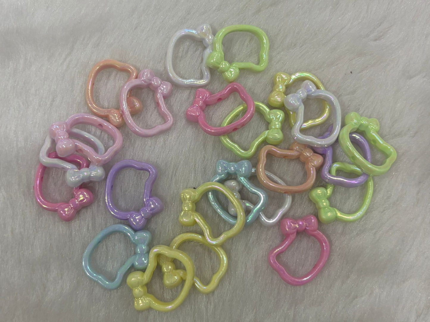 Multicolour Kitty Beads (50 grams)