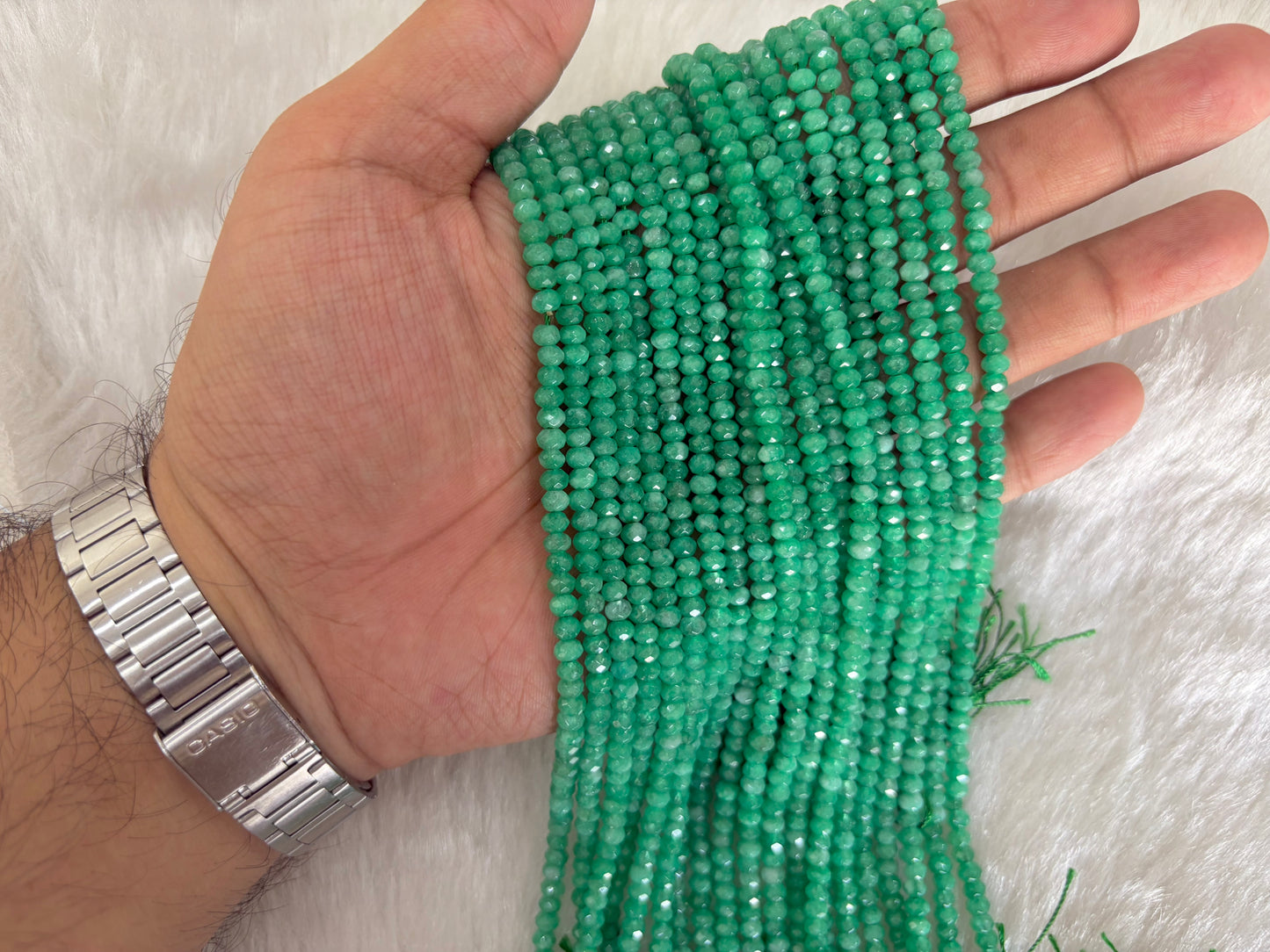 Semi-Precious Crystal Beads (4 mm)