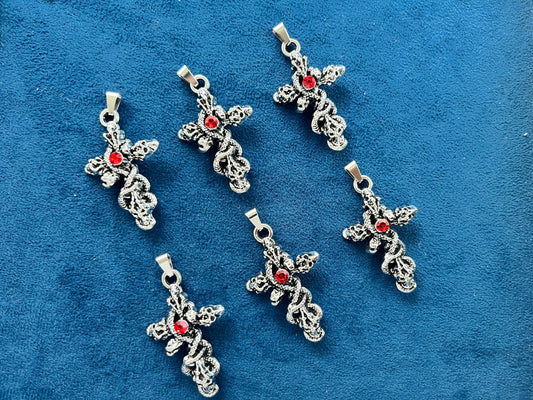 Luxury Charms (AGWS134) (59 mm) (5 Pcs)