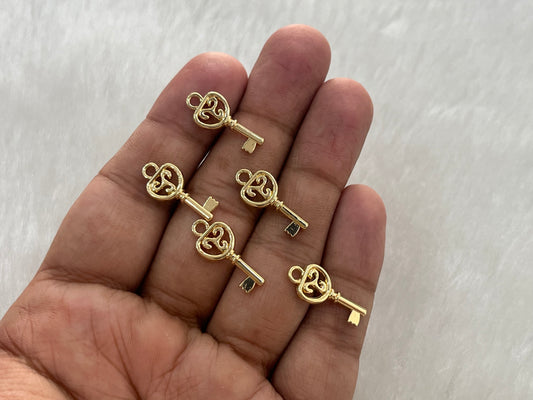 Luxury Charms (AGWS395) (5 Pcs)(17 mm)