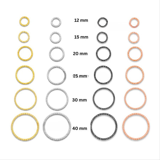 Designer Rings (Round) (20 Pcs)