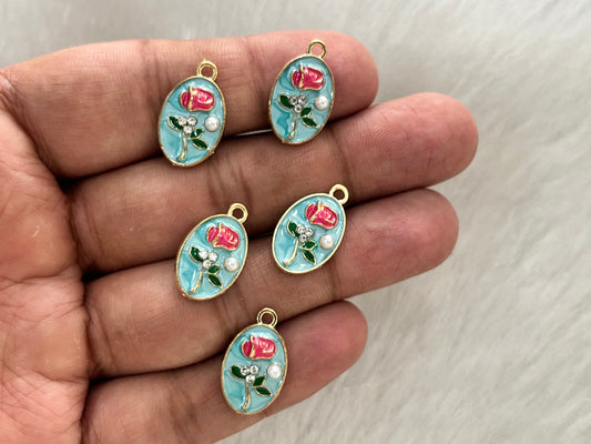 Luxury Charms (AGWS315) (5 Pcs) (20 mm)