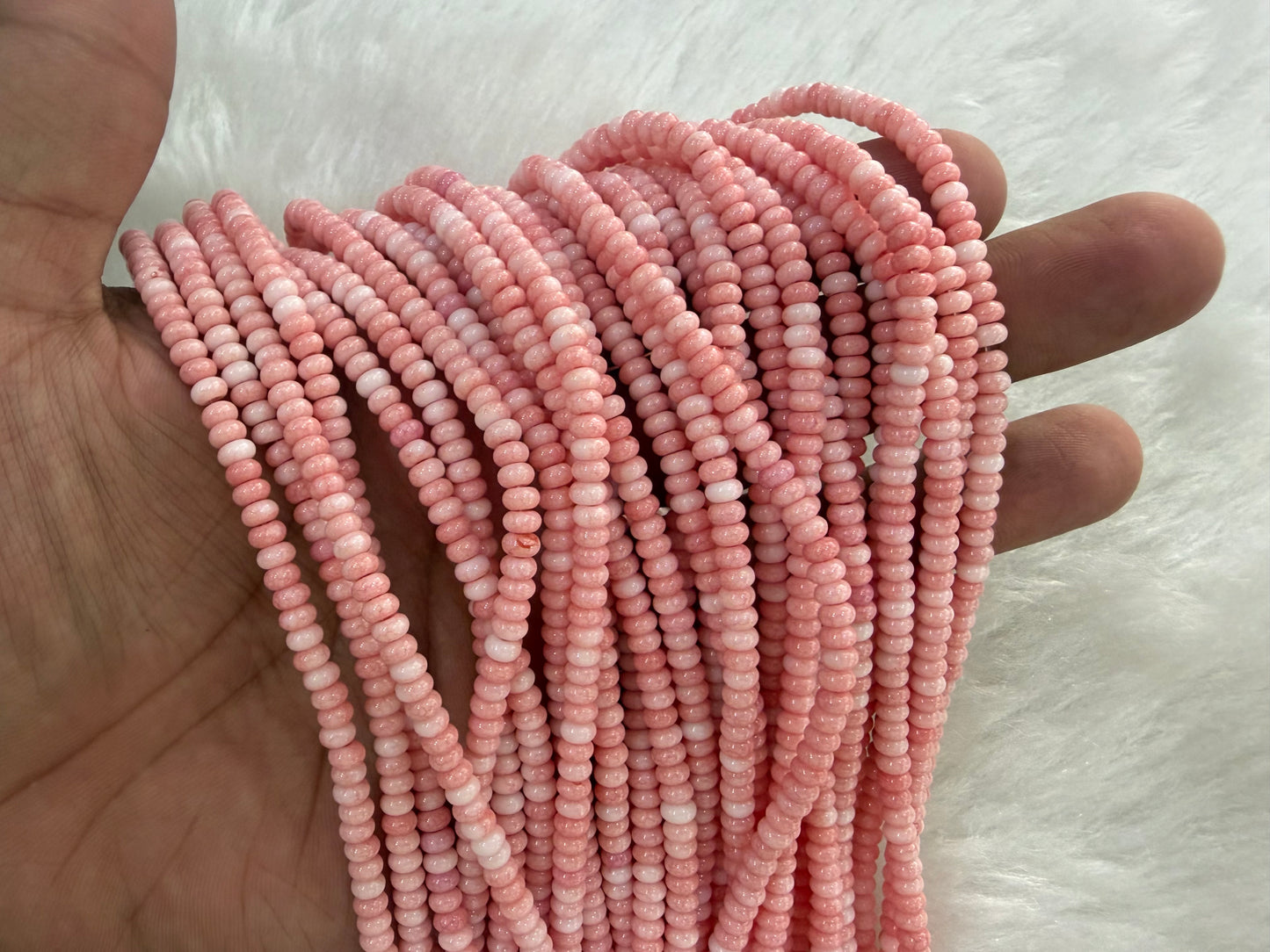Flat Glass Beads (Imported)