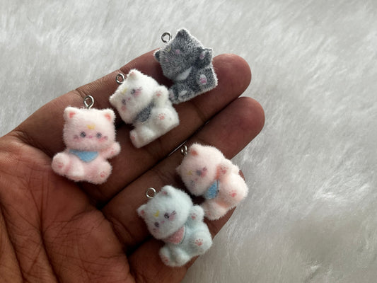 Fur Keychain Charms (AGFK01)(5 Pcs Assorted)