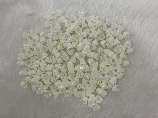 White Bead Caps (50 grams)