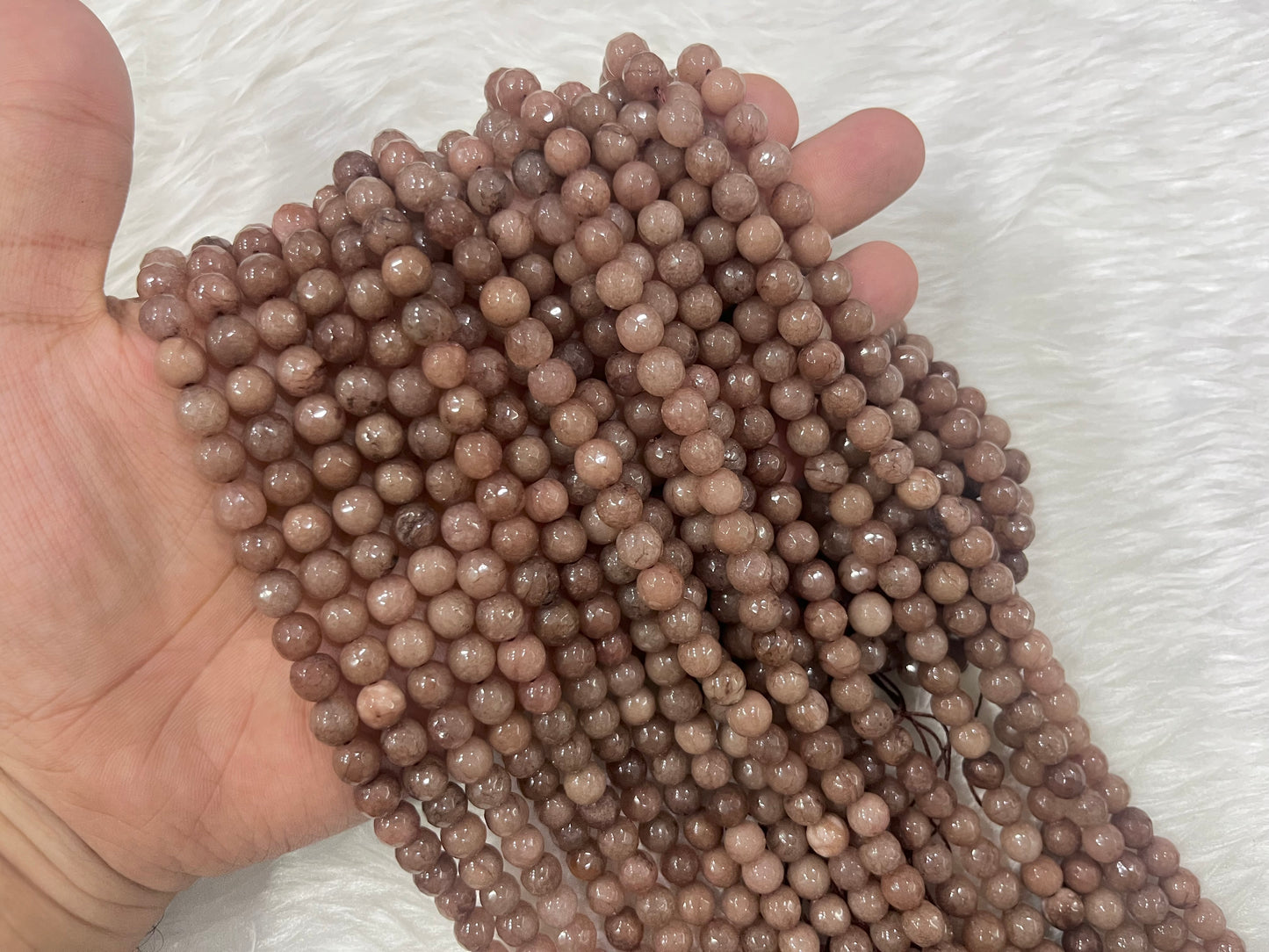 Onyx Beads (8 mm) (48 Beads Approx)