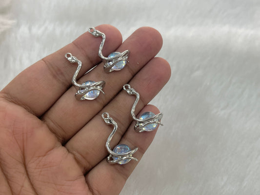 Luxury Charms (AGWS398) (5 Pcs)(32 mm)