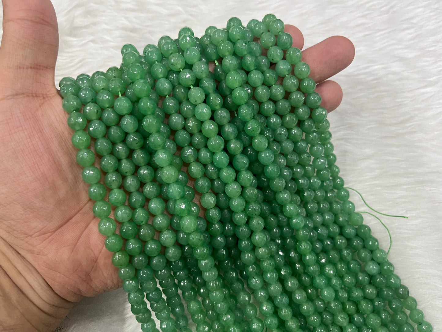 Onyx Beads (8 mm) (48 Beads Approx)