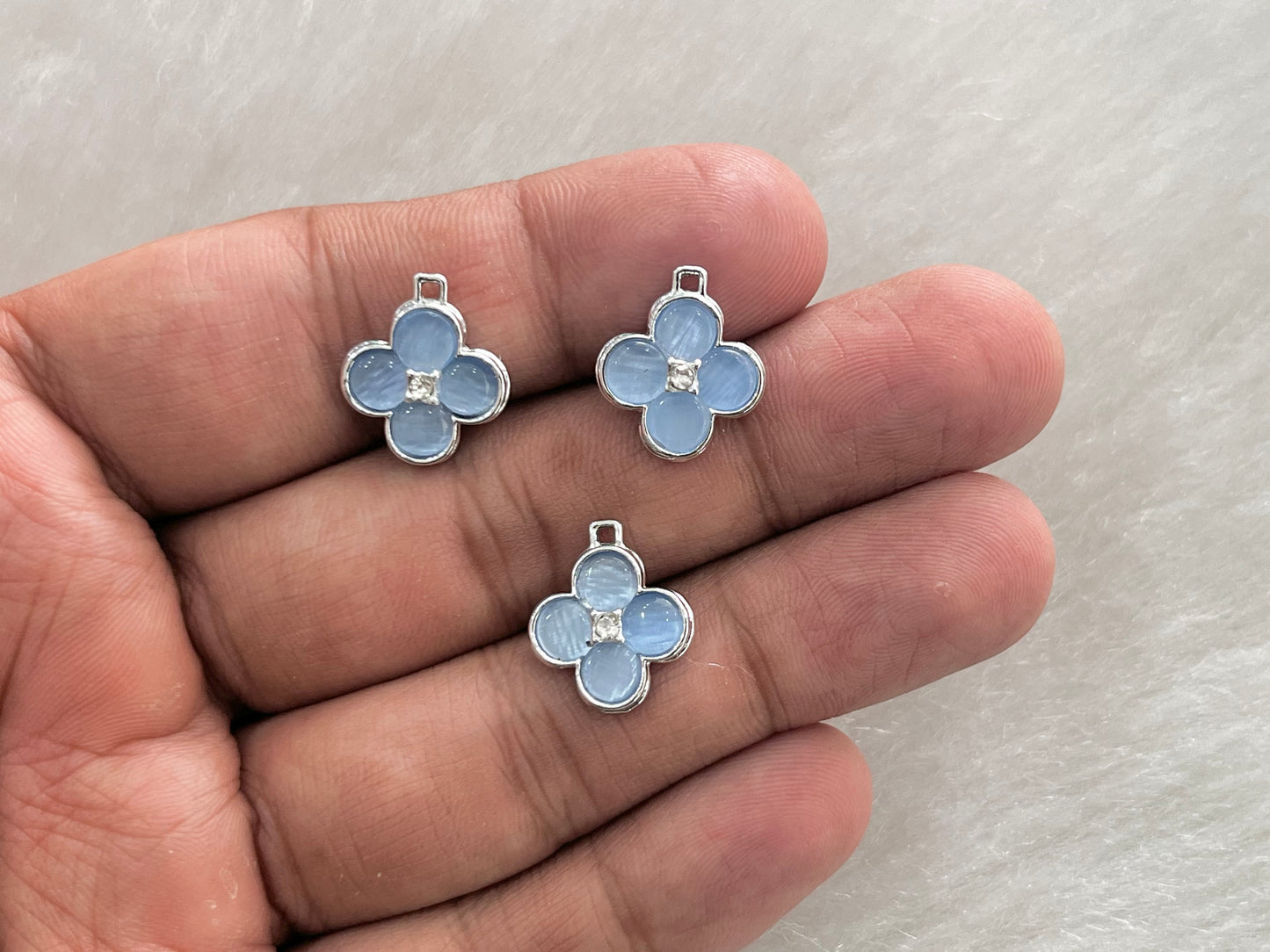 Luxury Charms (AGWS285) (5 Pcs) (17 mm)