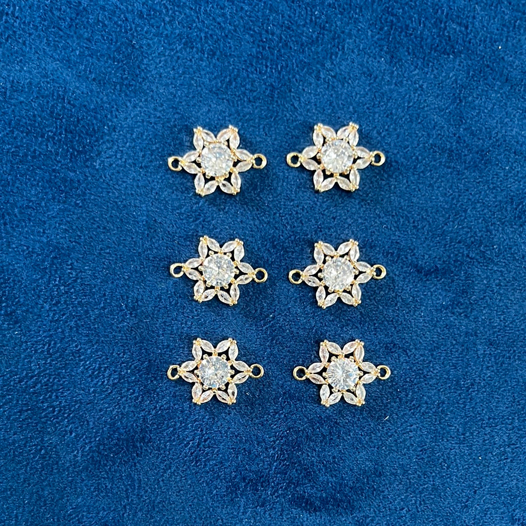 AD Connector Charms (Size - 12 mm) (AGAD20)