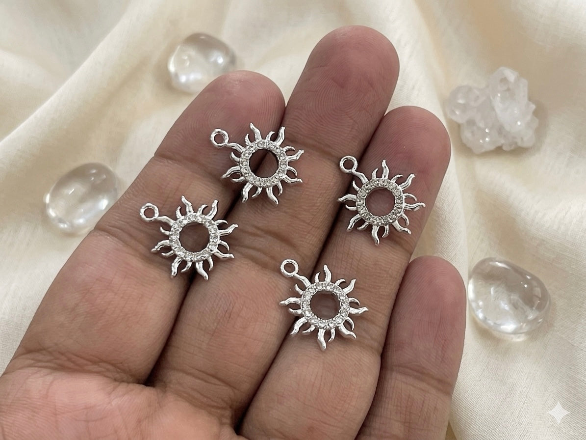 Luxury Charms (AGWS347) (5 Pcs) (18 mm)