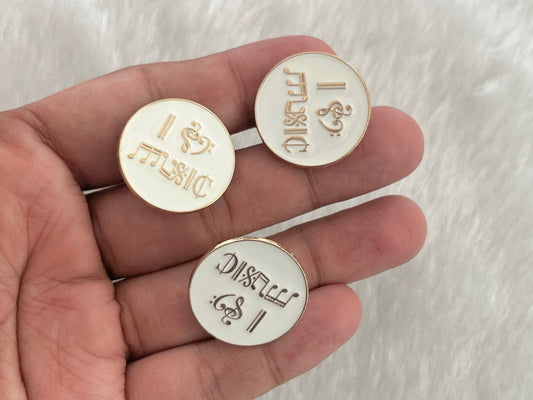 Enamel Broaches (Single Piece) (Anti-tarnish) (EB11)