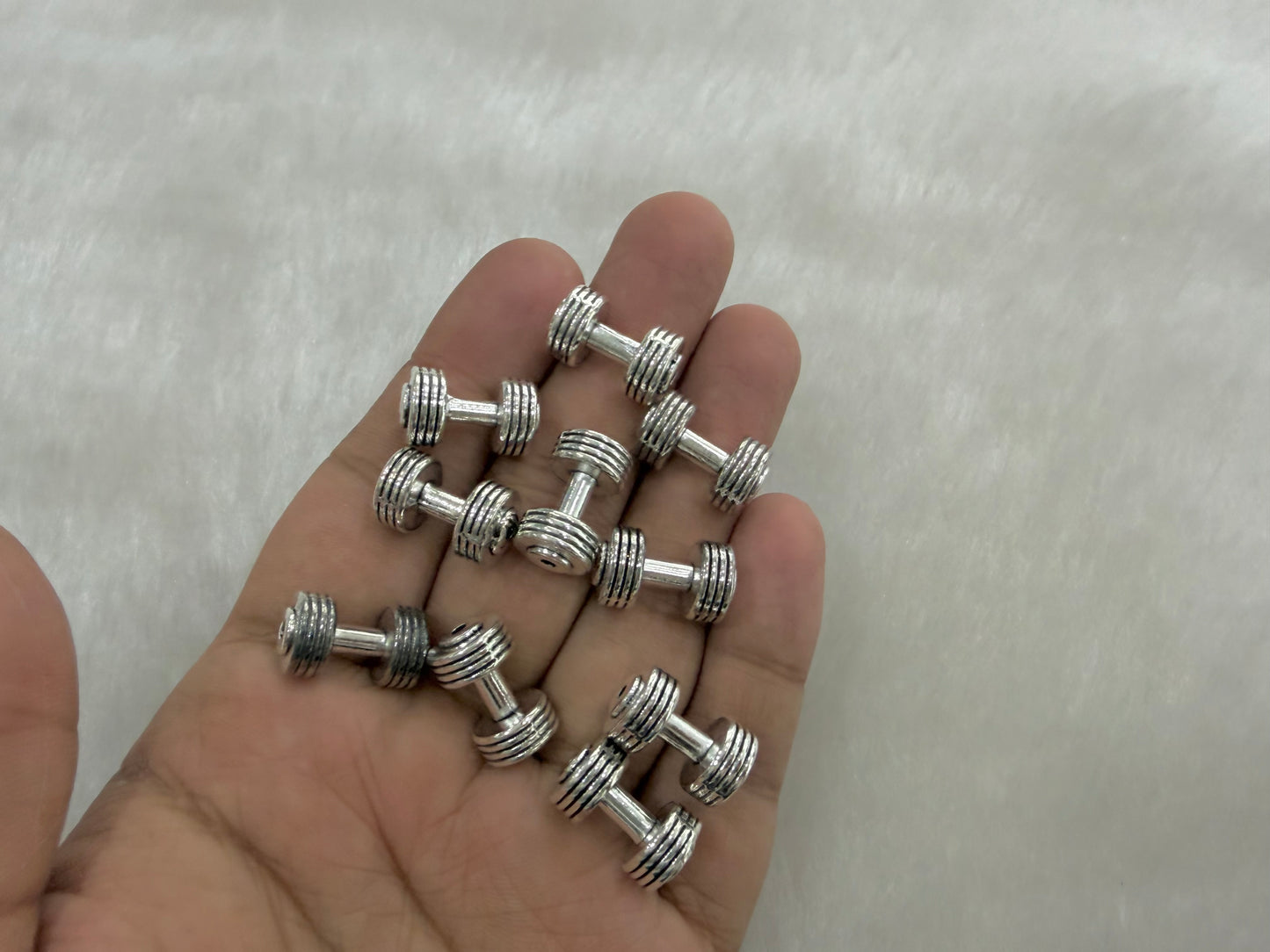 Dumbell Charms (10 Pcs packet)(DC04)