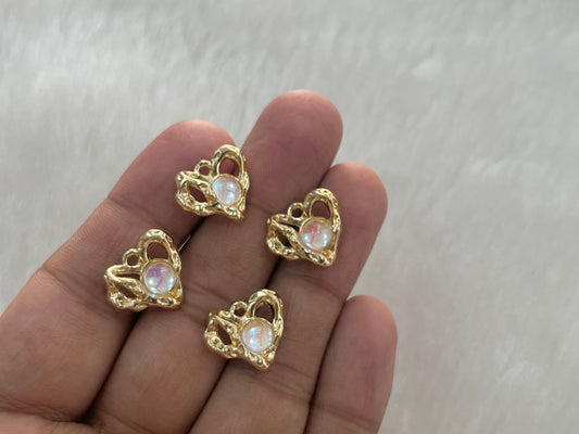 Luxury Charms (AGWS391) (5 Pcs)(15 mm)