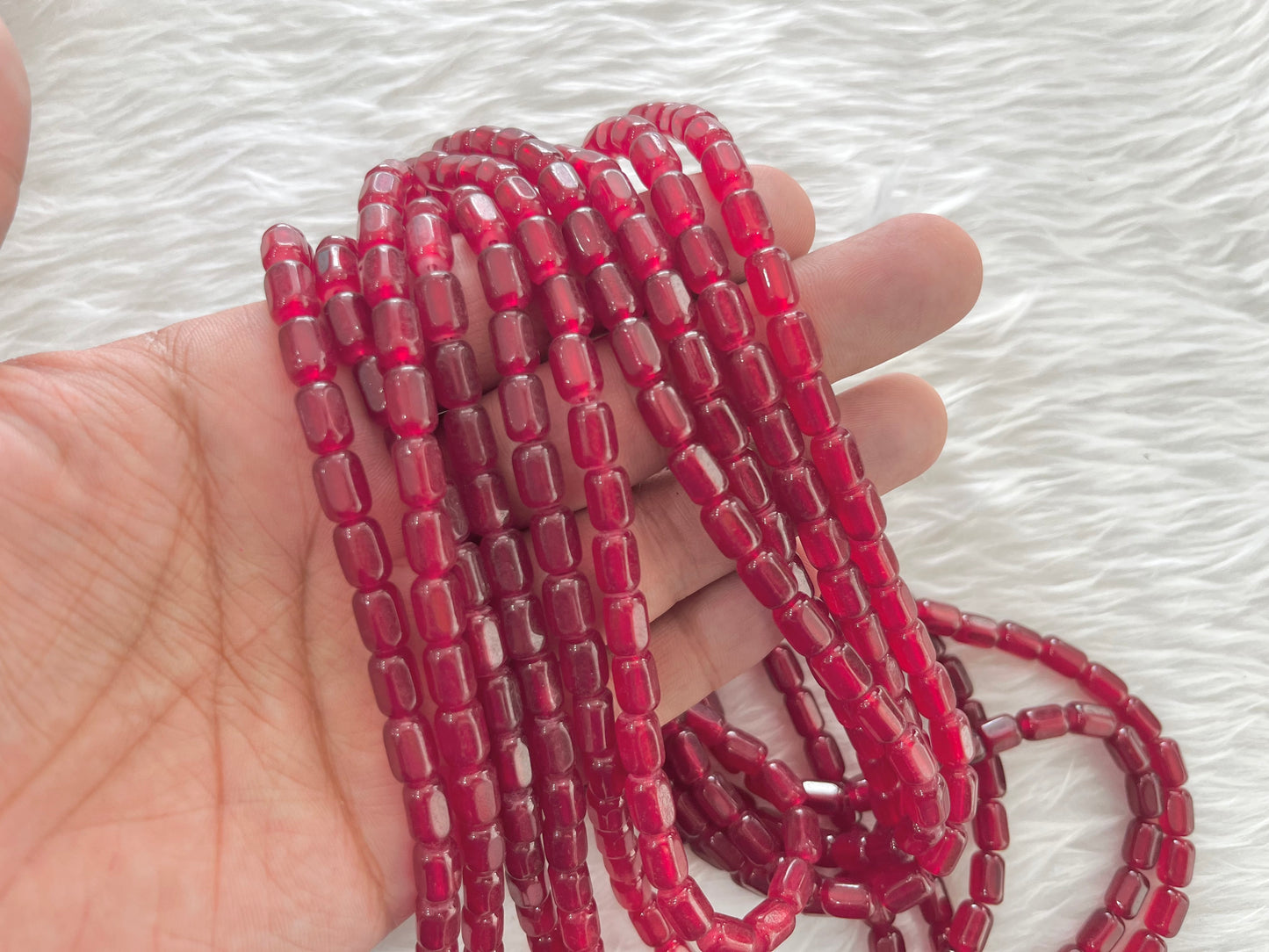 Cylindrical Beads (6x8 mm)