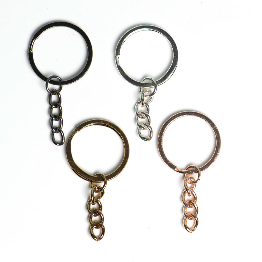 Keychain Ring for Jewellery Making | Size 25mm | 10Pcs