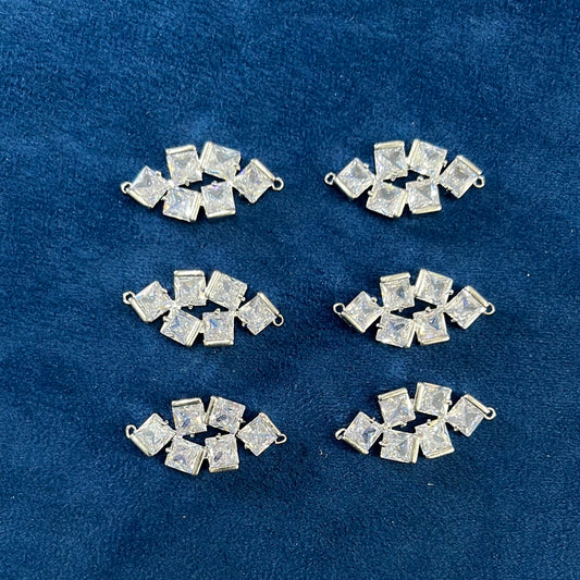 AD Connector Charms (Size - 12 mm) (AGAD19)