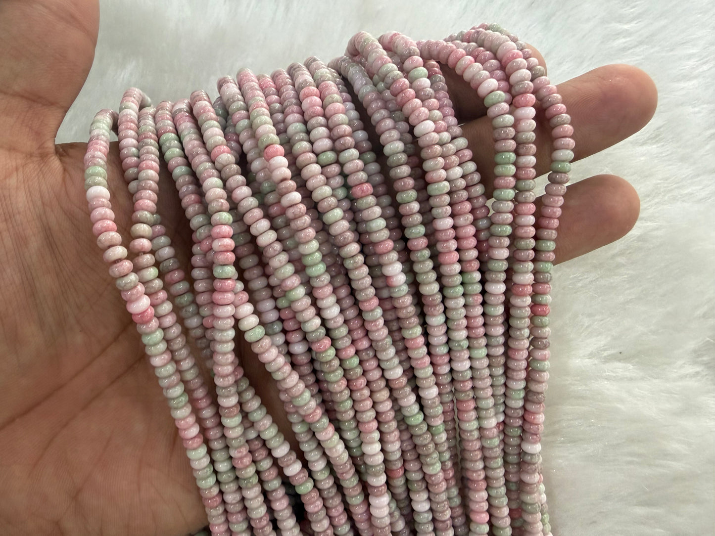 Flat Glass Beads (Imported)