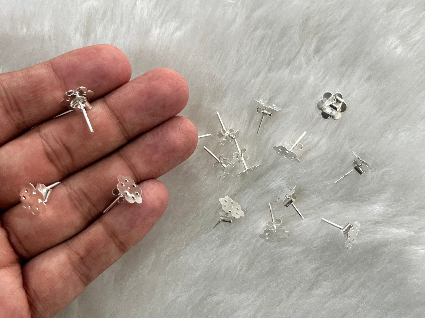 Flower Earposts (288 Pcs)