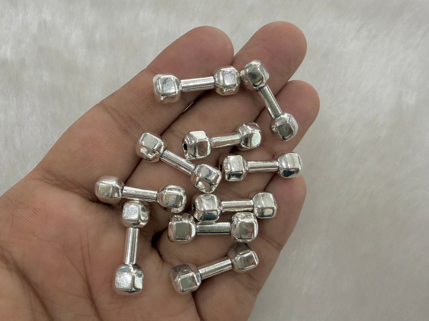 Dumbell Charms (10 Pcs packet)(DC03)