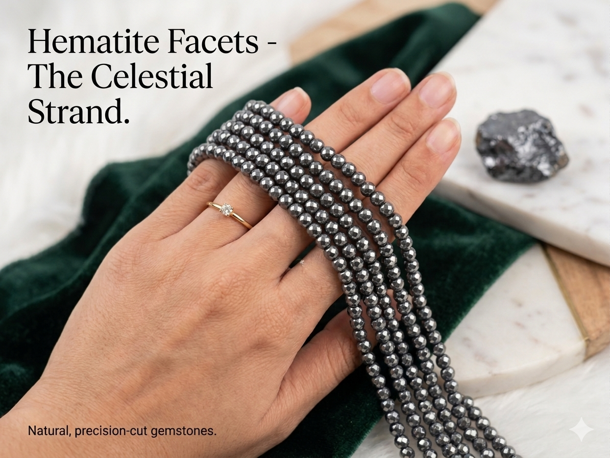 Semi-Precious Crystal Beads (6 mm)