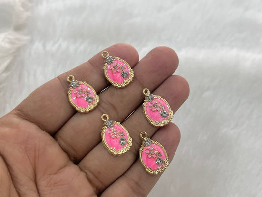 Luxury Charms (AGWS400) (5 Pcs)(23 mm)