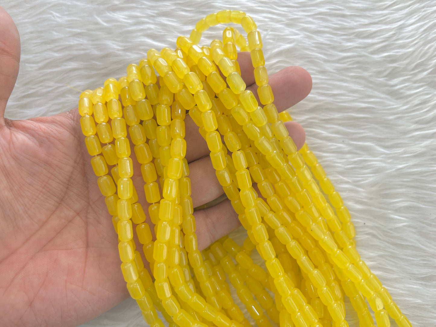 Cylindrical Beads (6x8 mm)