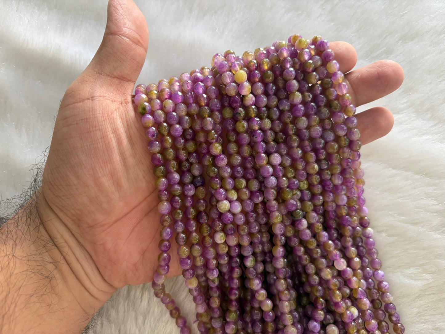 Onyx Beads (6 mm) (65 Beads Approx) (Copy)