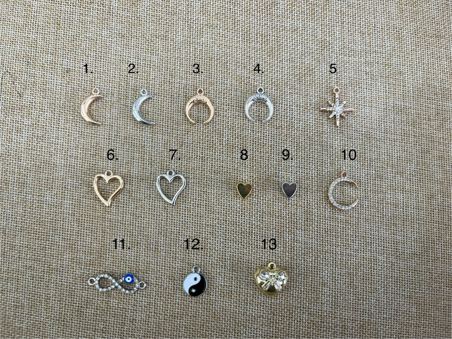 HQ Metal Charms (AGCH02)