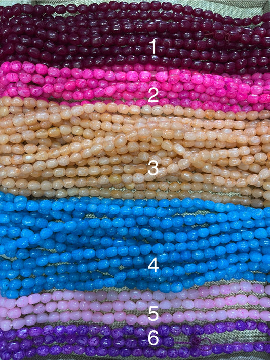 Tumbel Beads (8x10 mm)