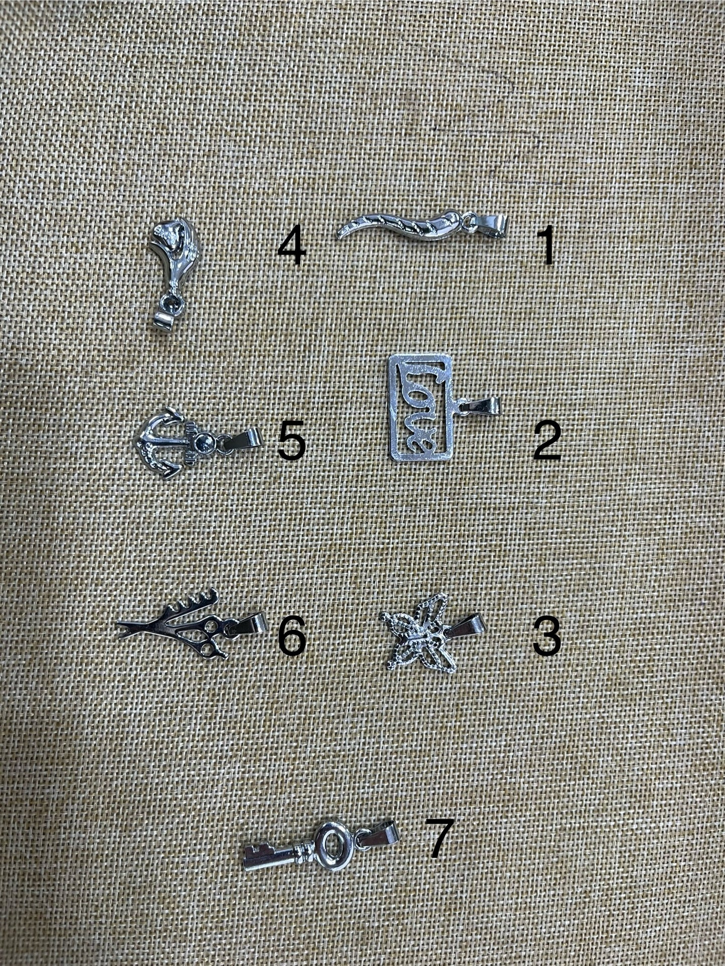 Stainless Steel Charms