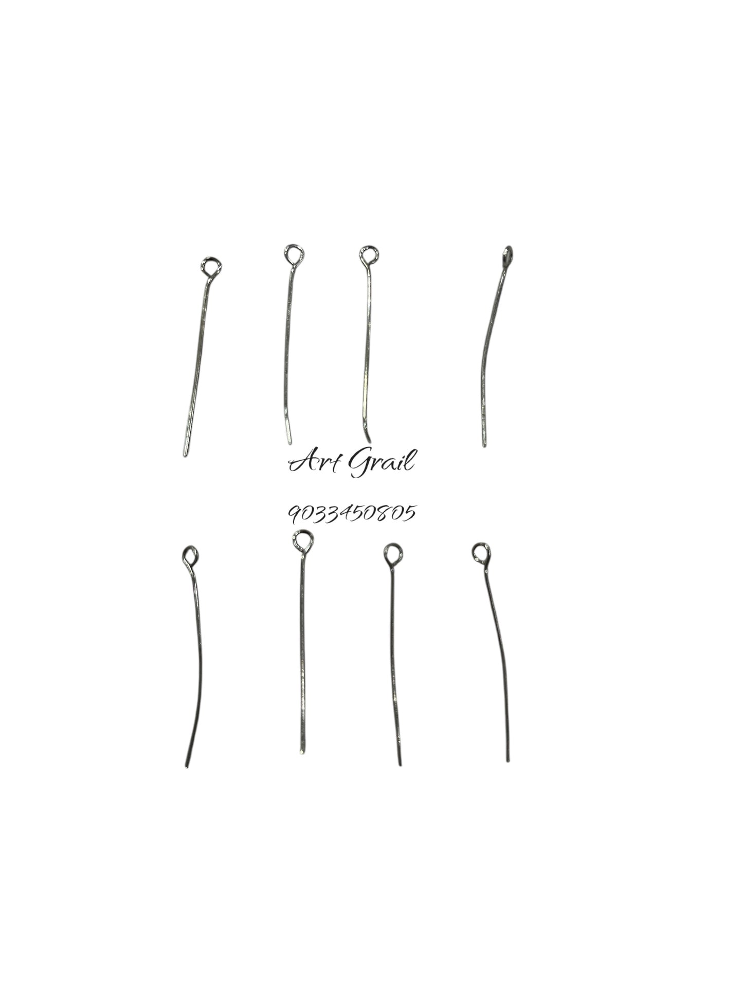 Anti-tarnish Eyepins | 32 mm | 50 g