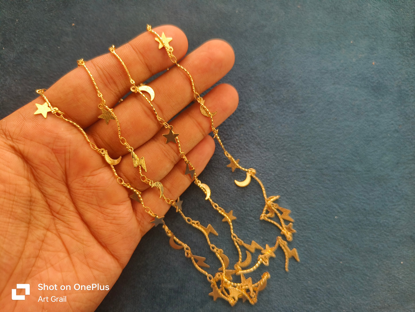 Anti-tarnish Fancy Chains | 1 mtr | AGAT06