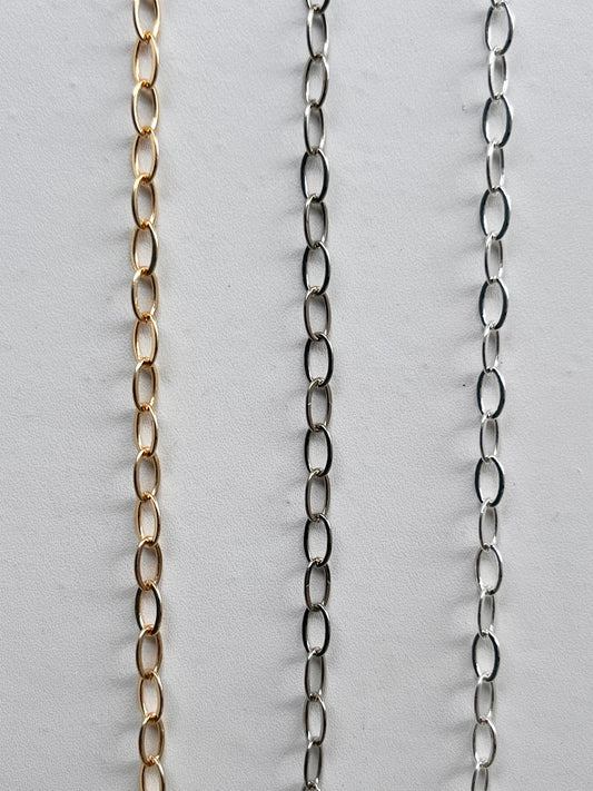 Indian Plating Chains (3x7 mm)