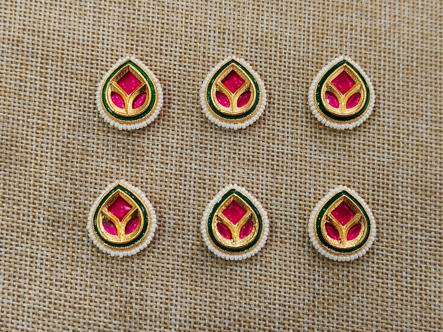 Meenakari Kundan (Eye) (20 mm) (AGMK19)