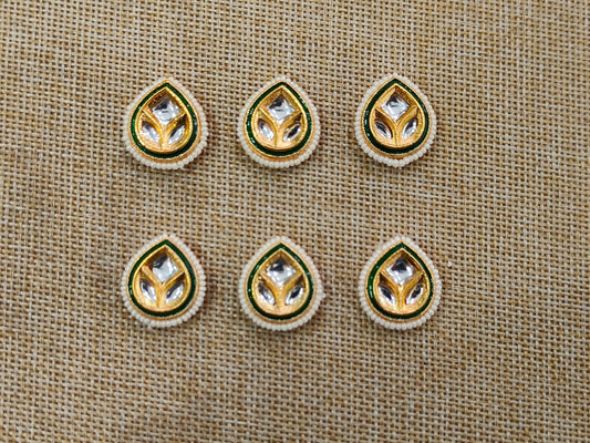 Meenakari Kundan (Eye) (20 mm) (AGMK19)